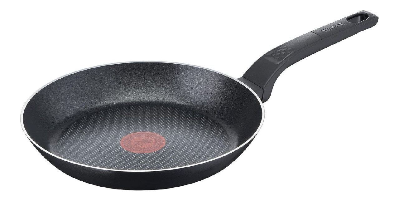 Poêle à frire Easy Cook Clean 24 cm Noire Poêle anti adhesive destiné à cuissons quotidiennes Signal thermique ThermoSignal pour une température du saisie optimale