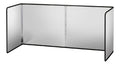 Plaque Anti Projection Cuisine 4 Côtés Pliable Outil du Cuisson Antiéclaboussures Protection Projection Cuisson Contre Les Éclaboussures D'huile pour Carter D'huile Poêle à Frire30x76x30CM