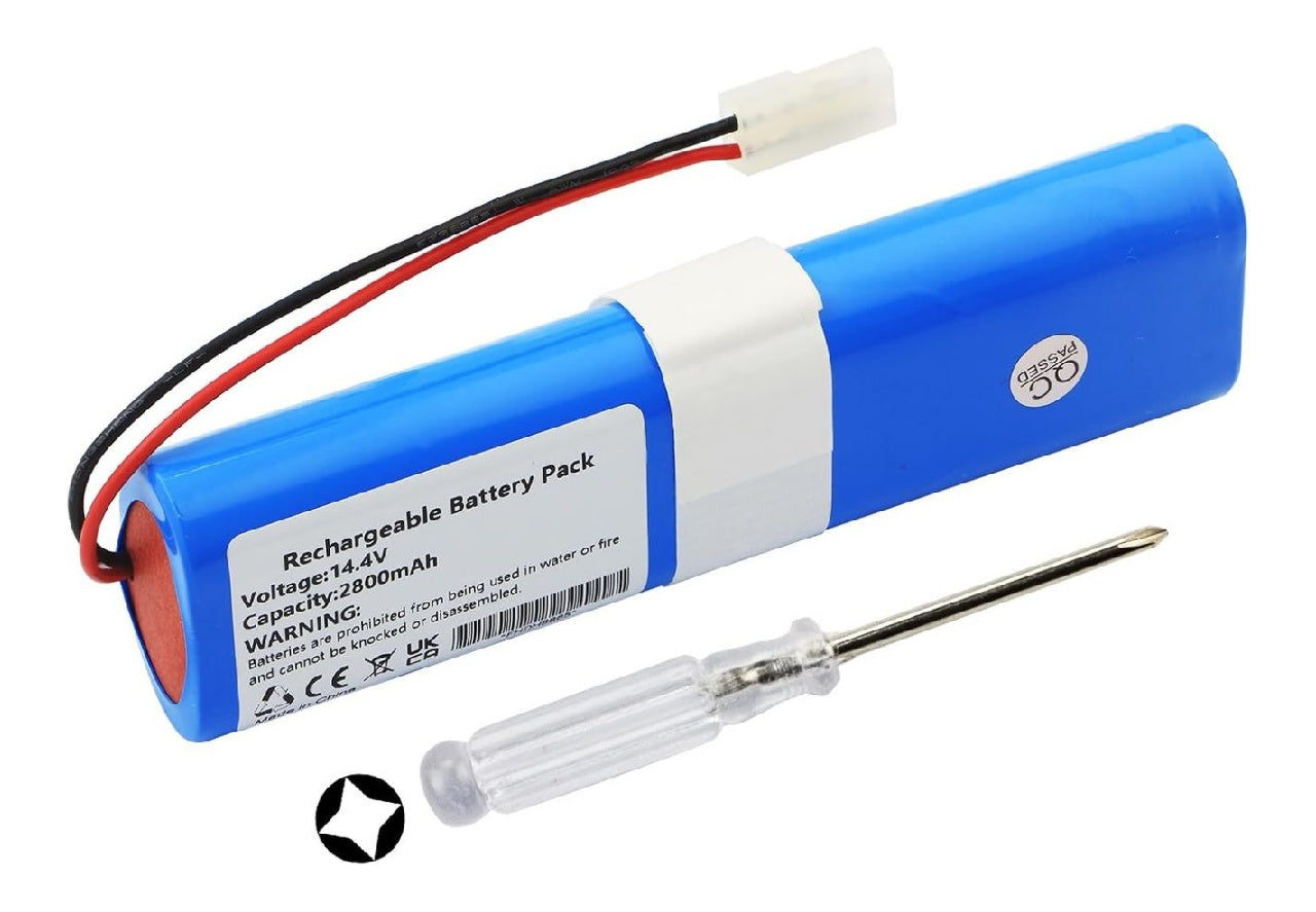 2800mAh Replacement Batterie destiné à XPlorer Serie 75 XPlorer Serie 75 S 95 75s RR8567 RR8585 RR8587 RR7687 RR7987 RR7675WH RR8577WH Robot Vacuum Cleaner